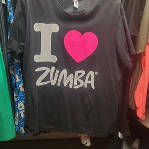 I love Zumba Shirt black xl/xxl